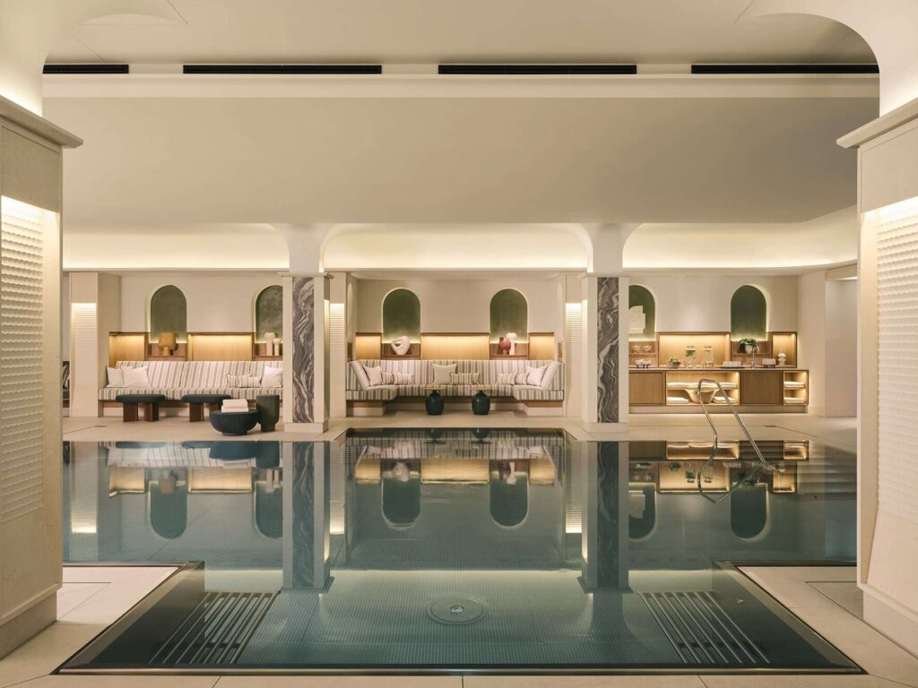 Không gian Asaya Spa tại Rosewood Munich – nơi kết hợp liệu pháp cổ truyền Bavaria trong hành trình nghỉ dưỡng phục hồi sức khỏe