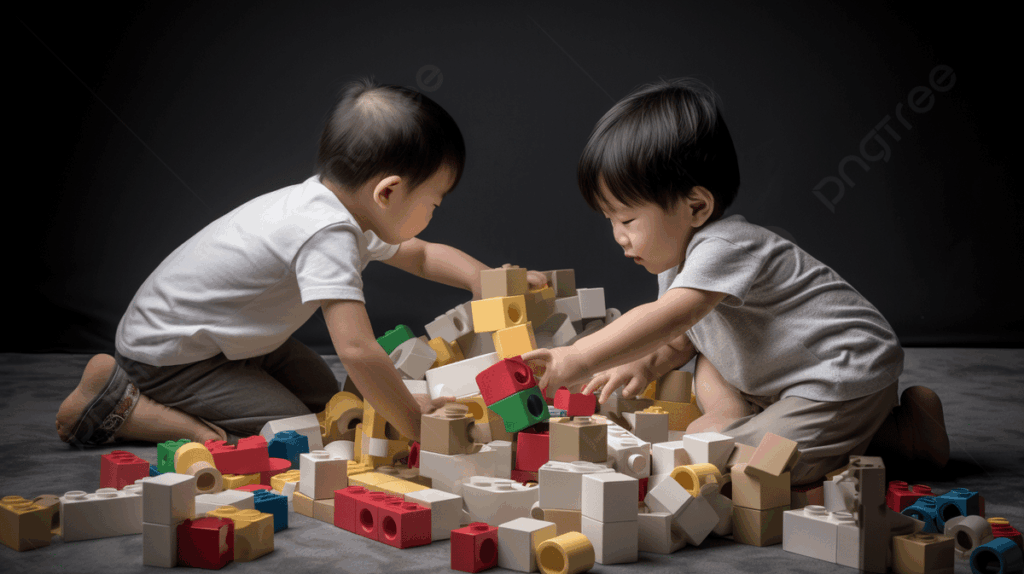 Trẻ học cách thương lượng, chia sẻ ý tưởng và thỏa hiệp qua trò chơi LEGO