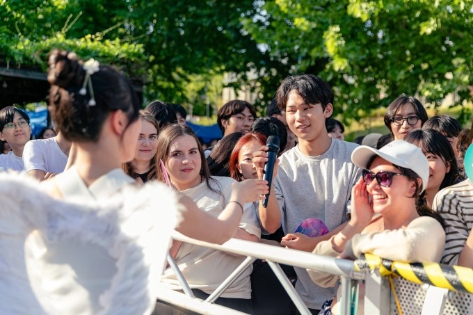 Sinh viên quốc tế tại đại học Korea ở Seoul
