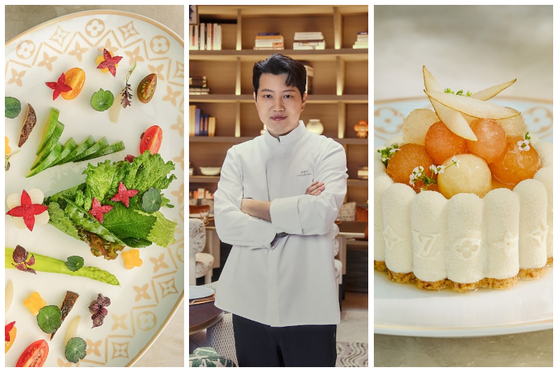 Đầu bếp Anthony Yoon và các món ăn tại Le Café Louis Vuitton Seoul
