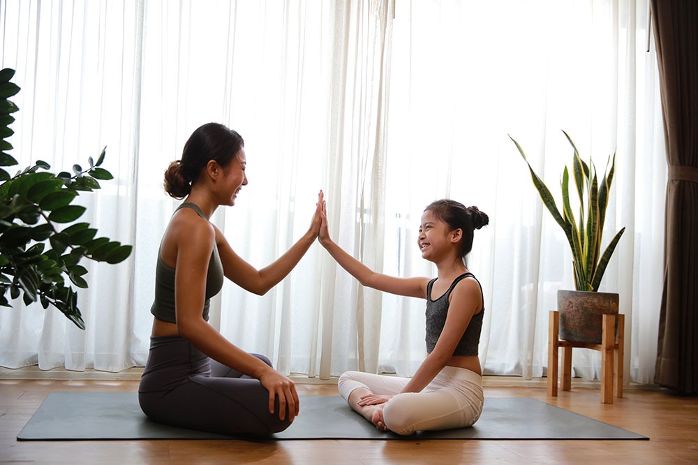 Thiền chính là sợi dây kết nối các thành viên trong gia đình