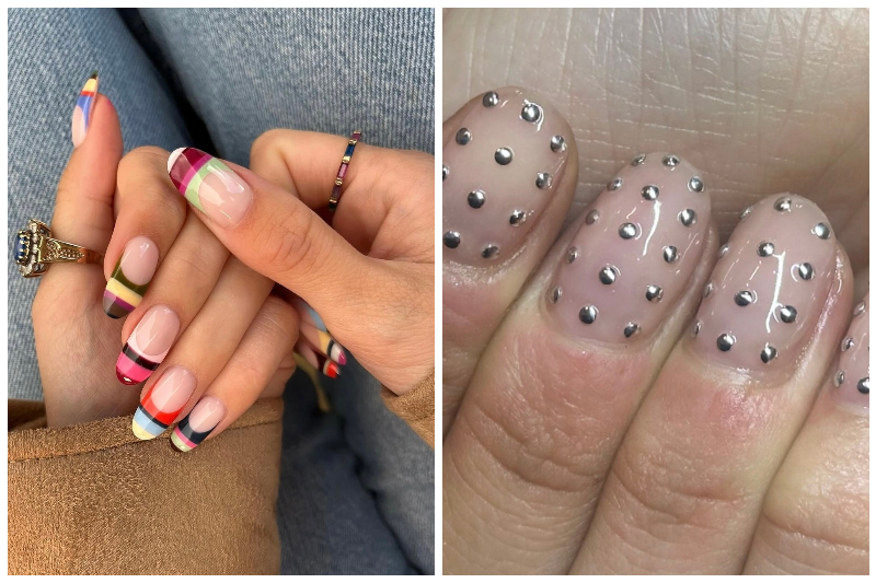 Xu hướng nail 2026 họa tiết thời trang