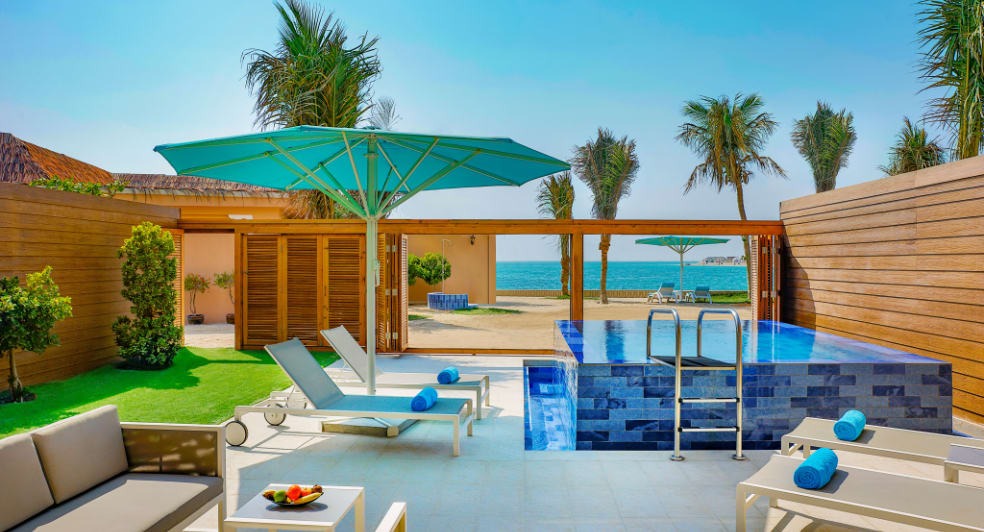 biệt thự hướng biển Anantara World Islands Dubai.