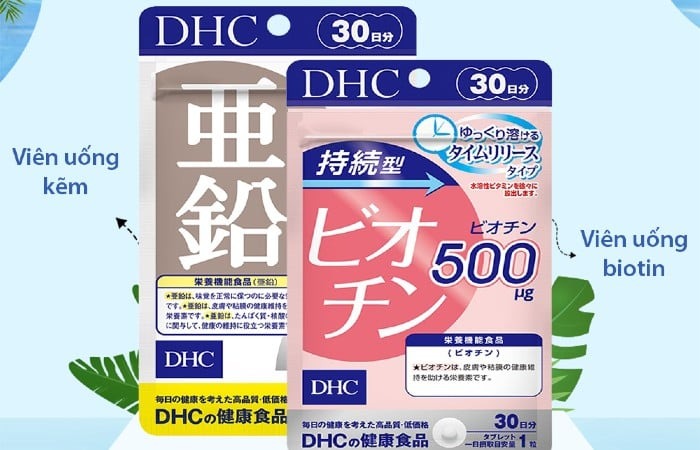 biotin kết hợp kẽm selenium giúp tăng hiệu quả hấp thu.