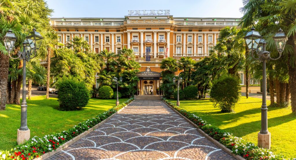 Palace Merano luxury wellness retreat Italy