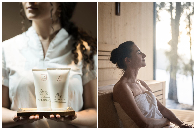 Phụ huynh tận hưởng khoảnh khắc thư giãn tại spa riêng biệt