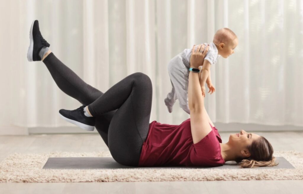 Luyện tập đóng vai trò quan trọng trong quá trình hồi phục của mẹ