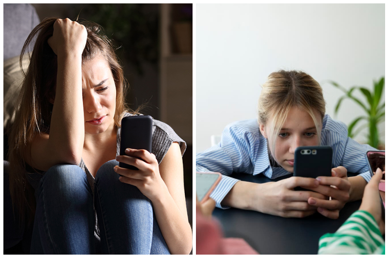 Nghiện mạng xã hội có thể khiến người dùng rơi vào trạng thái buồn bã, trầm cảm