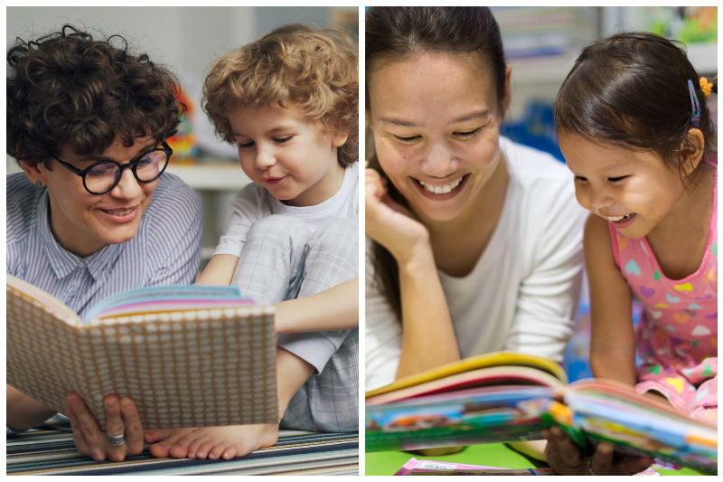 Thói quen đọc to cùng con mỗi ngày giúp trẻ tiếp nhận ngôn ngữ một cách tự nhiên