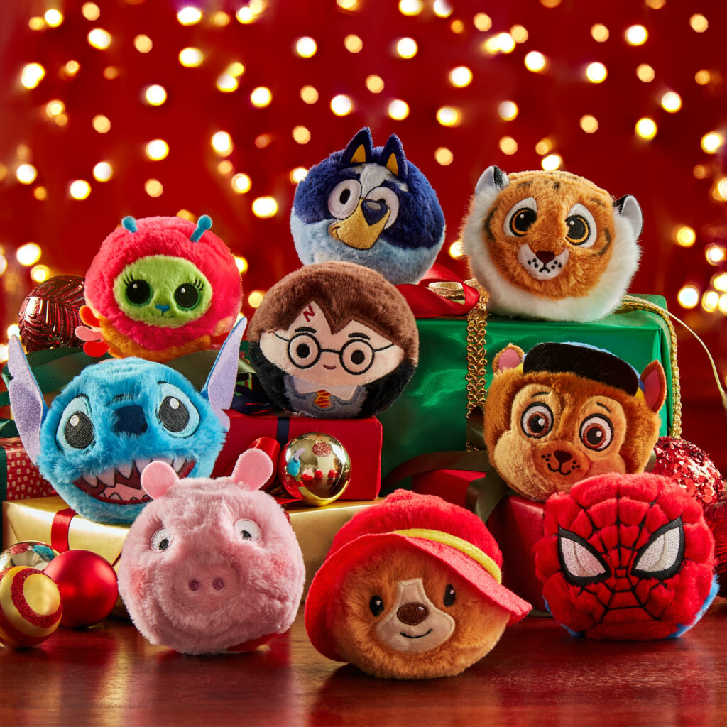 TY Bouncers gồm 80 quả bóng mềm phủ lông với gương mặt nhân vật đầy ngộ nghĩnh