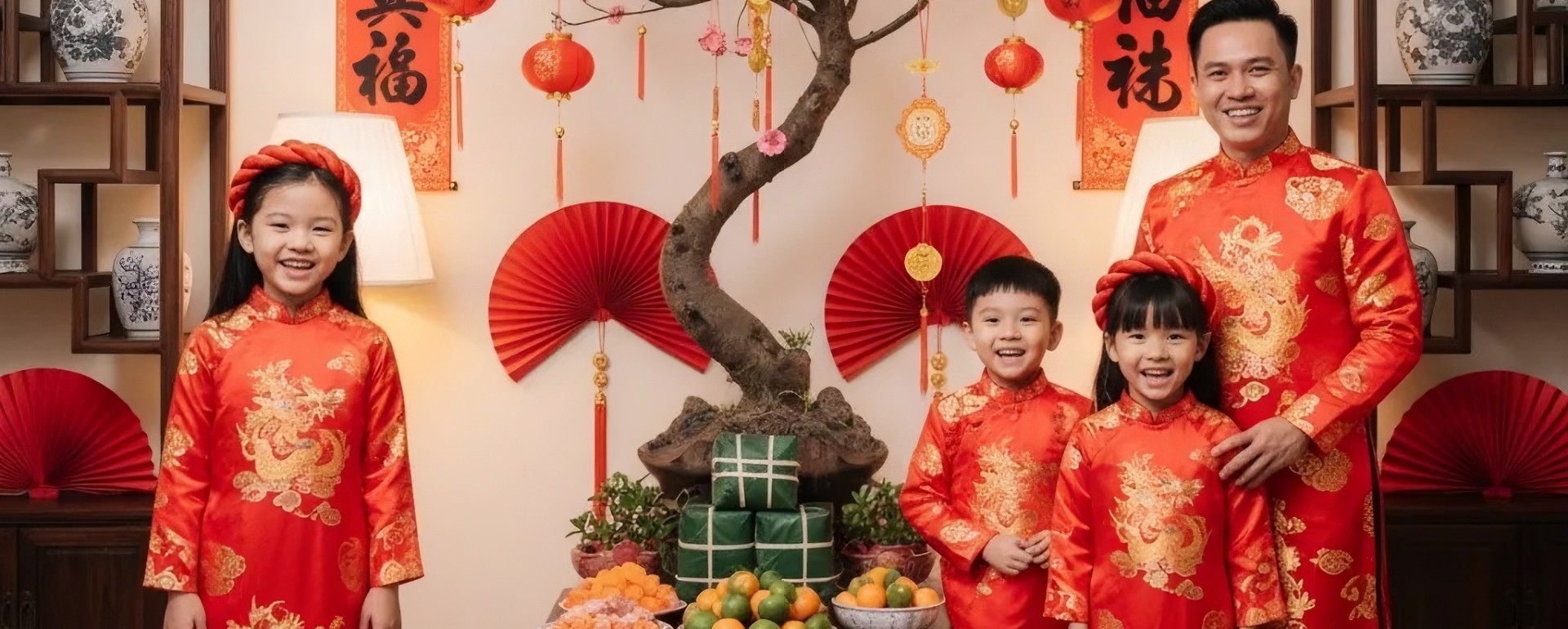 Nền Nã Áo Dài Giữa Sắc Xuân