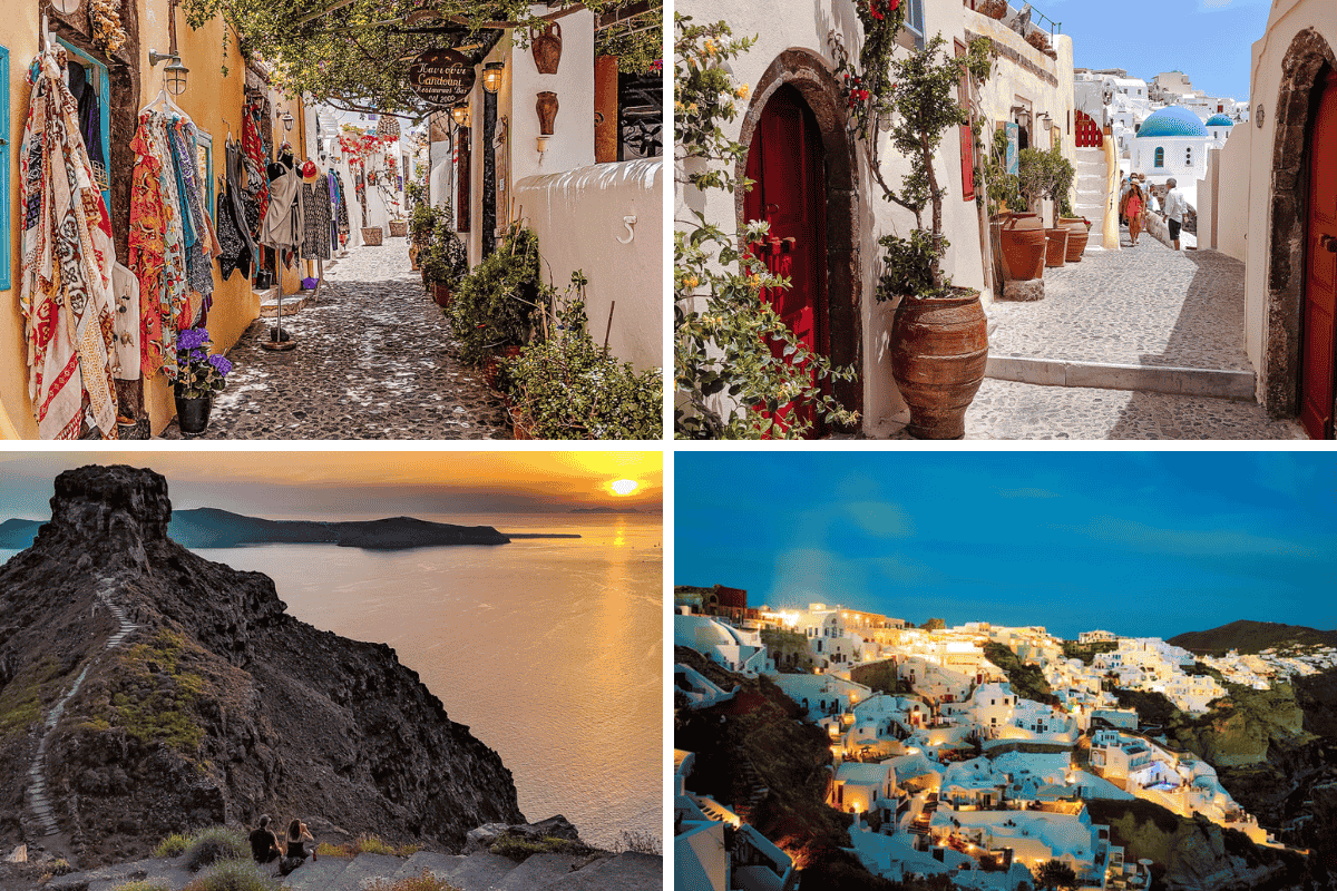 Santorini là một trong những điểm đến nổi tiếng nhất tại Cyclades