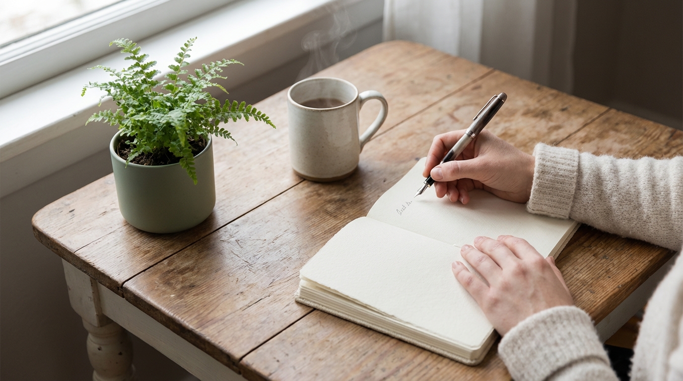Viết nhật ký là một cách hữu ích để theo dõi cảm xúc