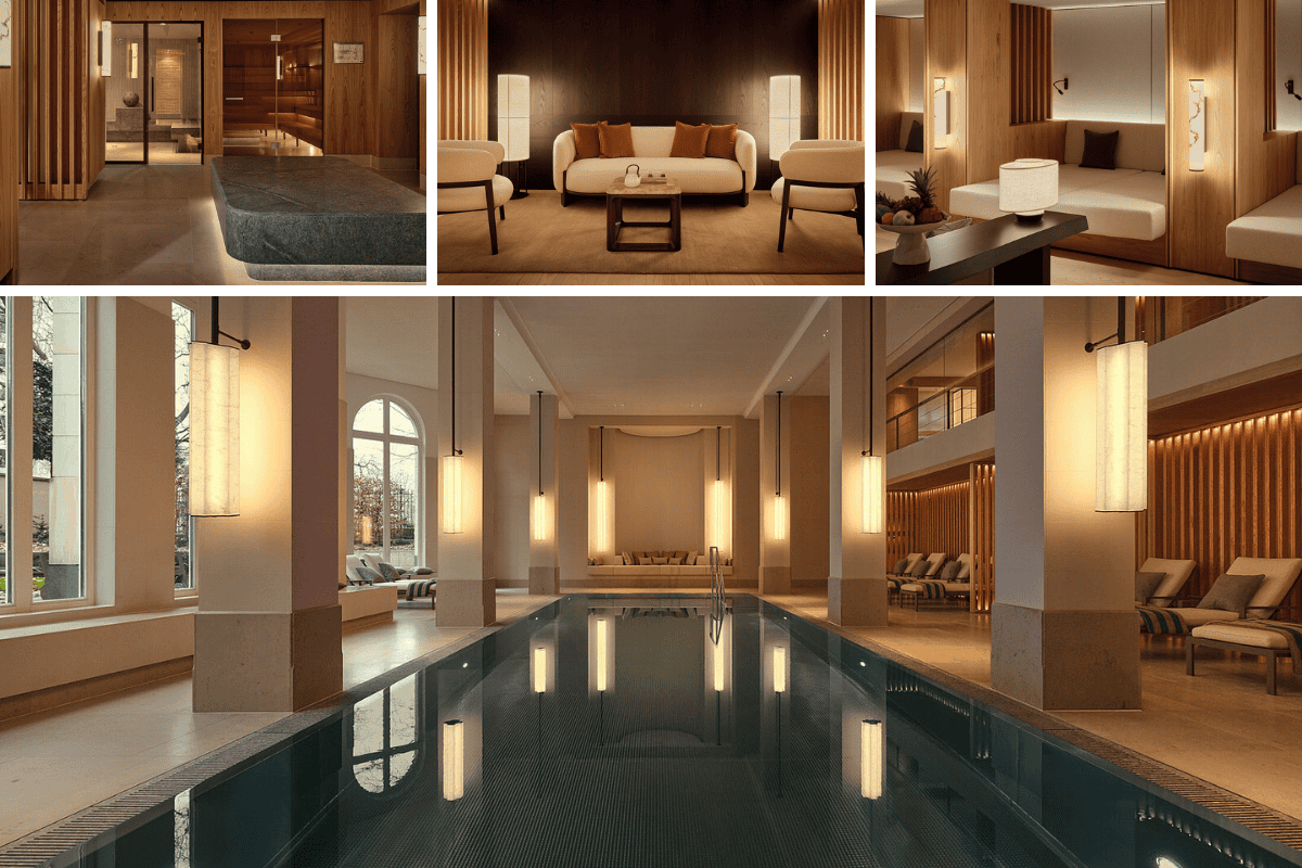 The Florentin sở hữu khu wellness rộng gần 1.000 mét vuông trải trên hai tầng