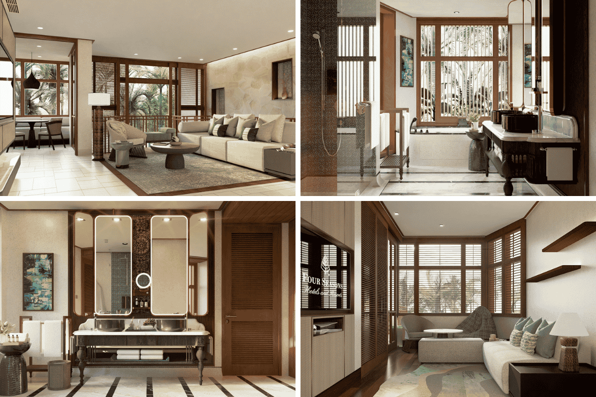 Family Premier Suites được bố trí tại tòa nhà chính, phù hợp hơn cho các gia đình nhiều thành viên