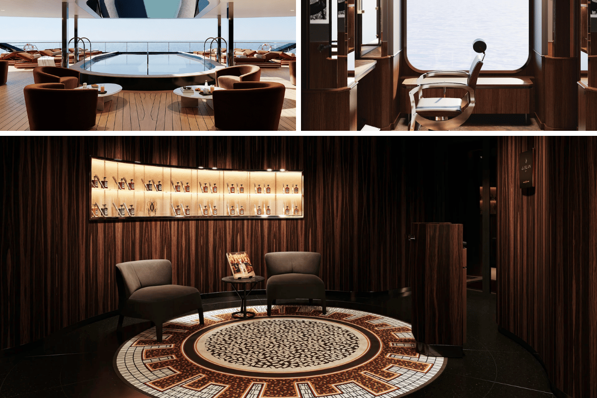Trái tim của con tàu chính là khu vực Guerlain Spa có diện tích lên đến 5.380 feet vuông