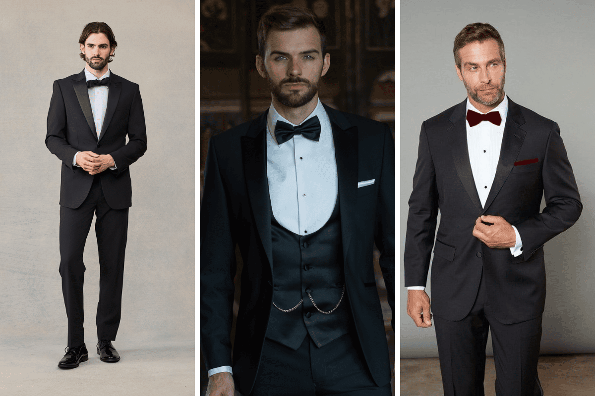 Các bộ vest black tie đang dần quay lại đường đua thời trang