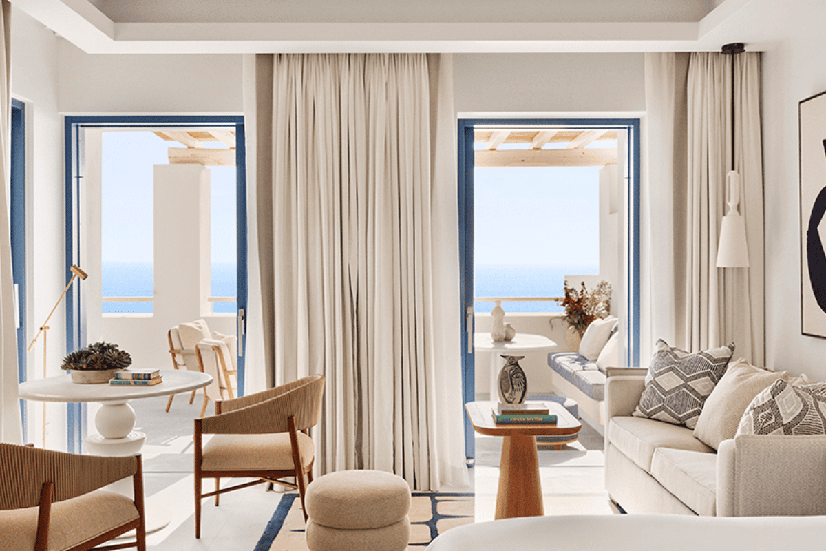 Four Seasons Hotel Mykonos lấy cảm hứng từ tinh thần Cycladic quen thuộc